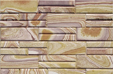 SC1805MW Pink Wooden Stone Slate