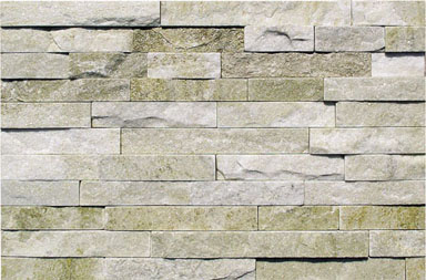 SF1308MW Crystal Ivory Quartzite Ledgestone Cladding