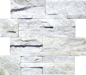 SFA1308SW Super White Quartzite Stone Veneer 